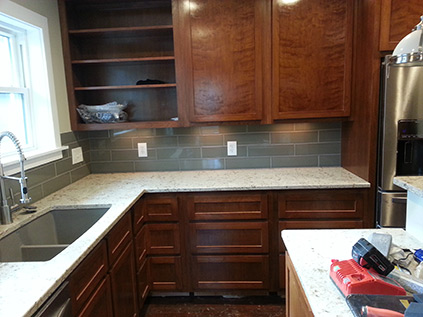 Handcrafted Cherry Kitchen Cabinets