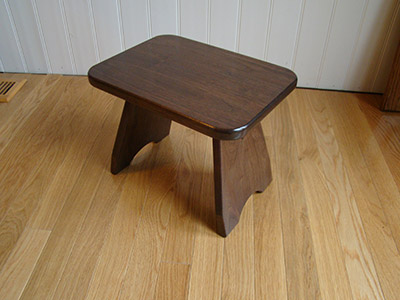 Black Walnut Stool