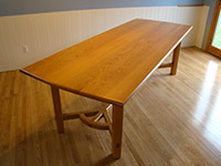 Oak Hayrake Dining Table