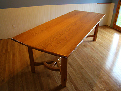 Oak Hayrake Dining Table