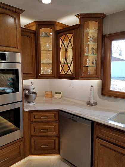 Bath Vanity and Mirror