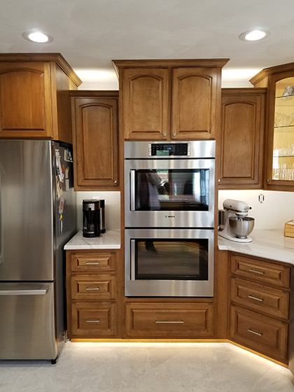 Bath Vanity and Mirror