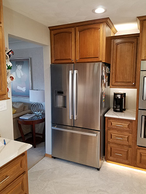 Bath Vanity and Mirror