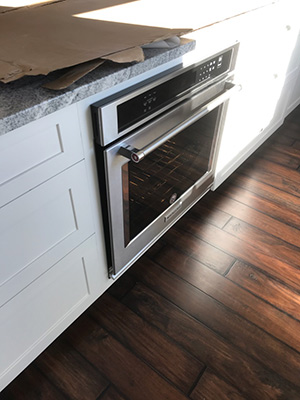 Bath Vanity and Mirror